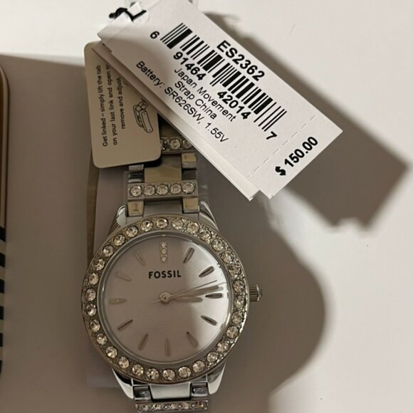 NEW in the Box Fossil Jesse Three-Hand Stainless Steel Watch - Picture 4 of 9
